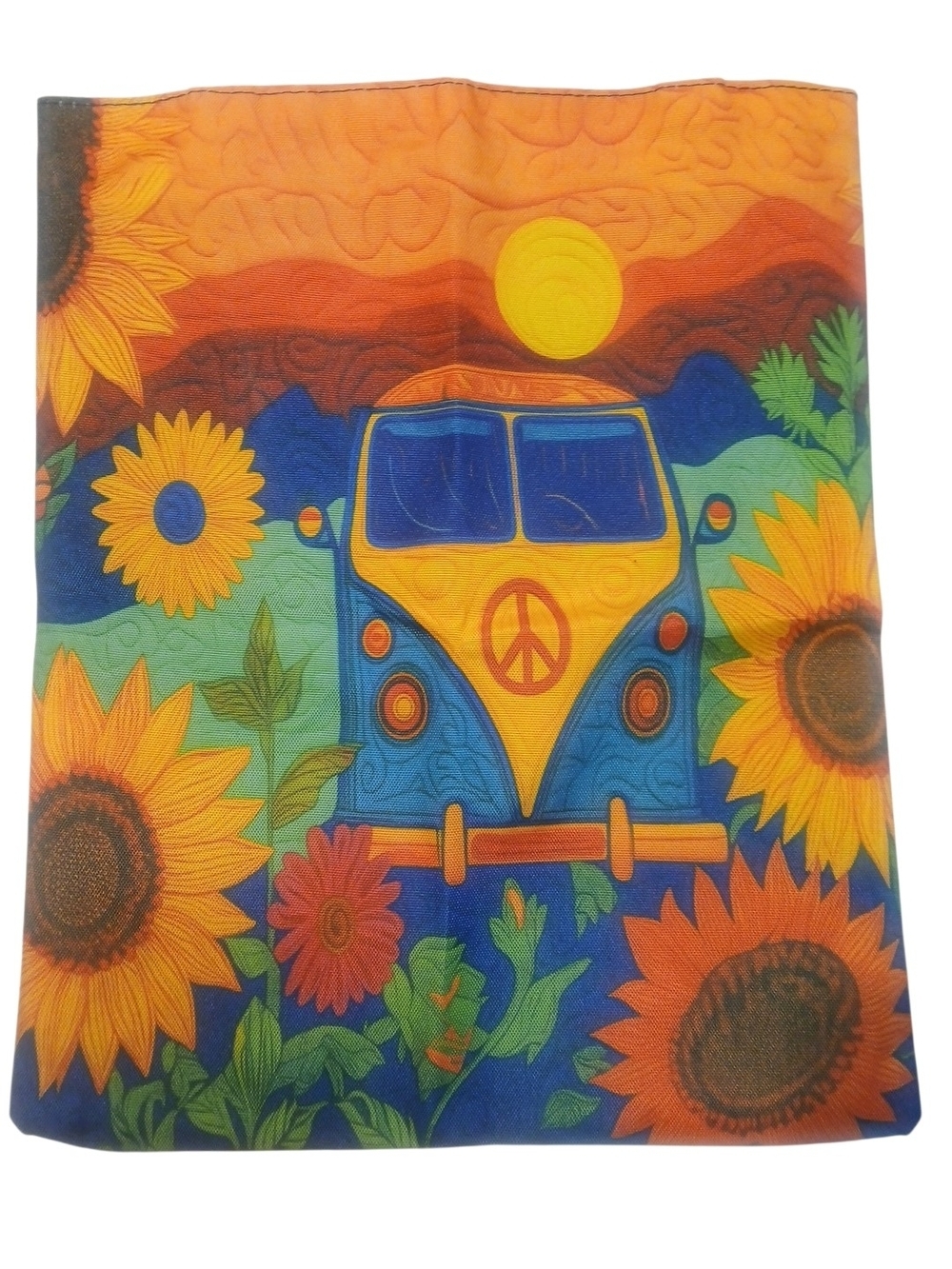 ECHOES BAGS -NWOT, Lined Echo Friendly Canvas Peace Bag with Nylon Lining,Zipper
